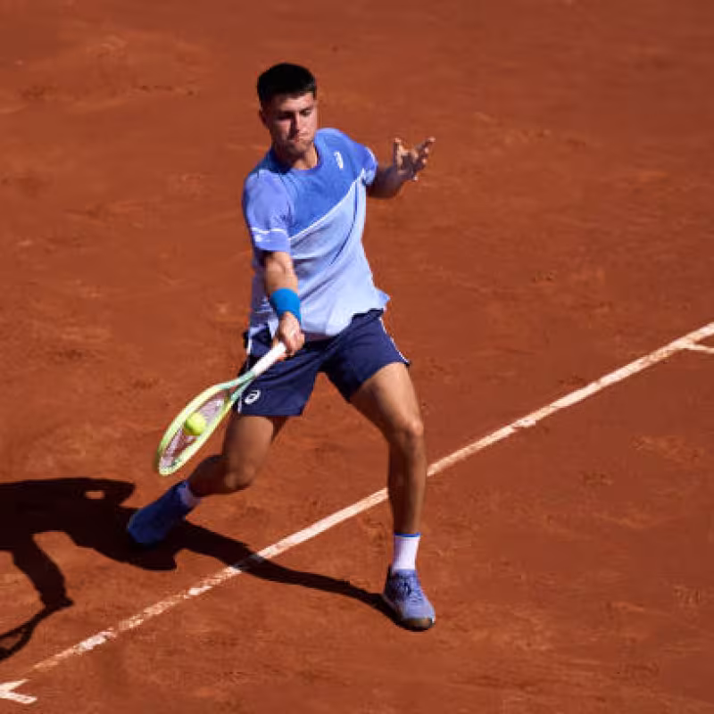 "Tirante gives Llamas no chance in the final of the Szczecin Challenger." Photo: Gettyimages