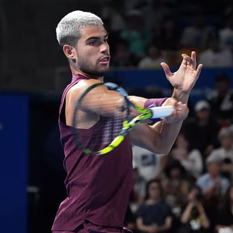 Carlos Alcaraz, next opponent in Tokyo. Photo: gettyimages