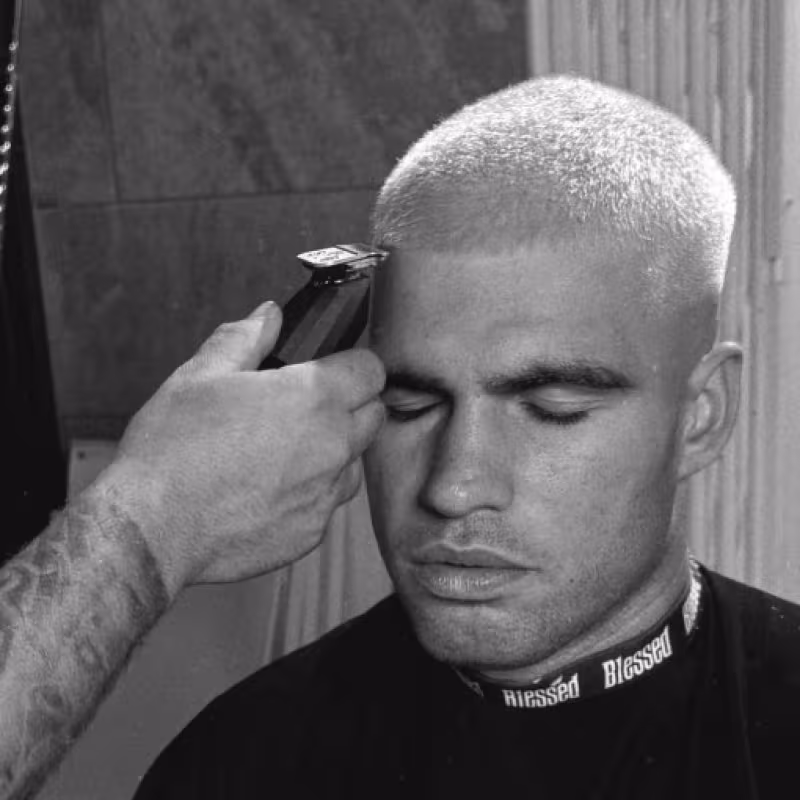 Alcaraz, blonde hair. Photo: gettyimages.