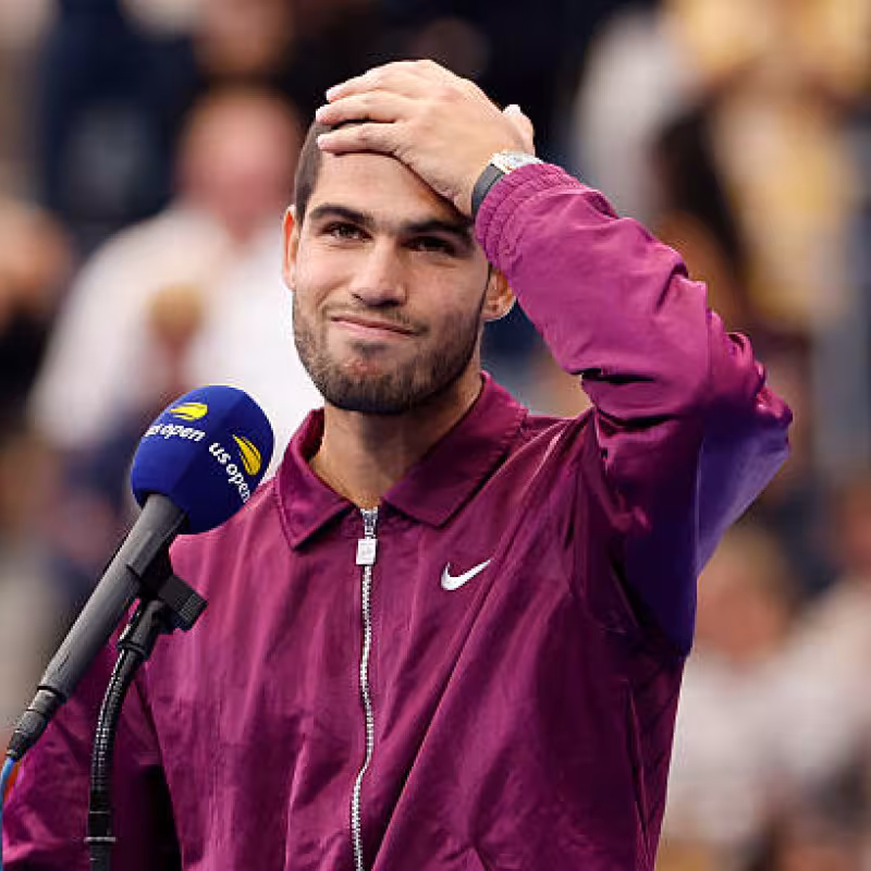 Alcaraz, titles won and matches lost. Photo: gettyimages