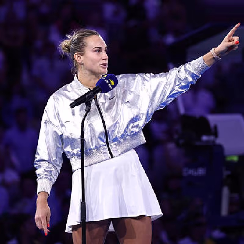 Sabalenka takes home the largest tennis prize in history at the 2025 US Open. Photo: Getty