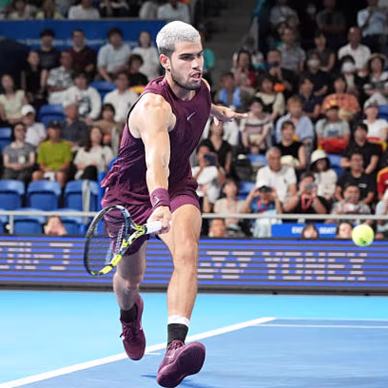 Alcaraz gets angry with the chair umpire: "You have never played tennis in your life." Photo: Getty