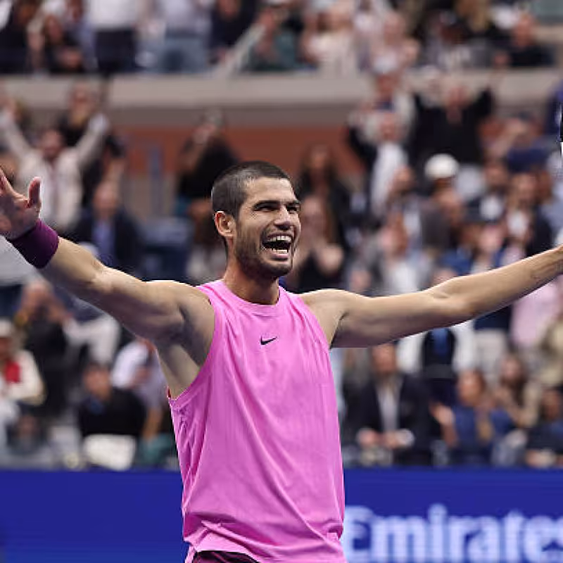 Carlos Alcaraz, weeks as top 2. Photo: gettyimages