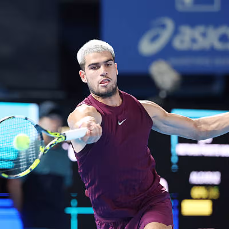 Carlos Alcaraz, schedule to watch in Tokyo. Photo: gettyimages