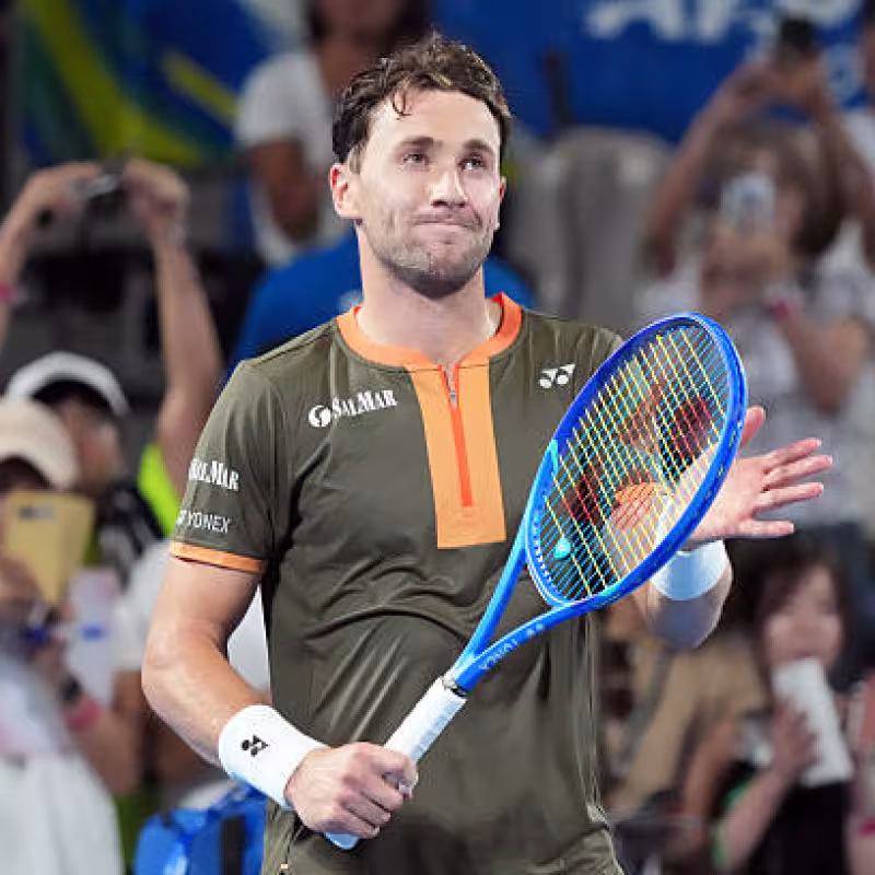 Casper Ruud, semifinalist in Tokyo. Photo: gettyimages