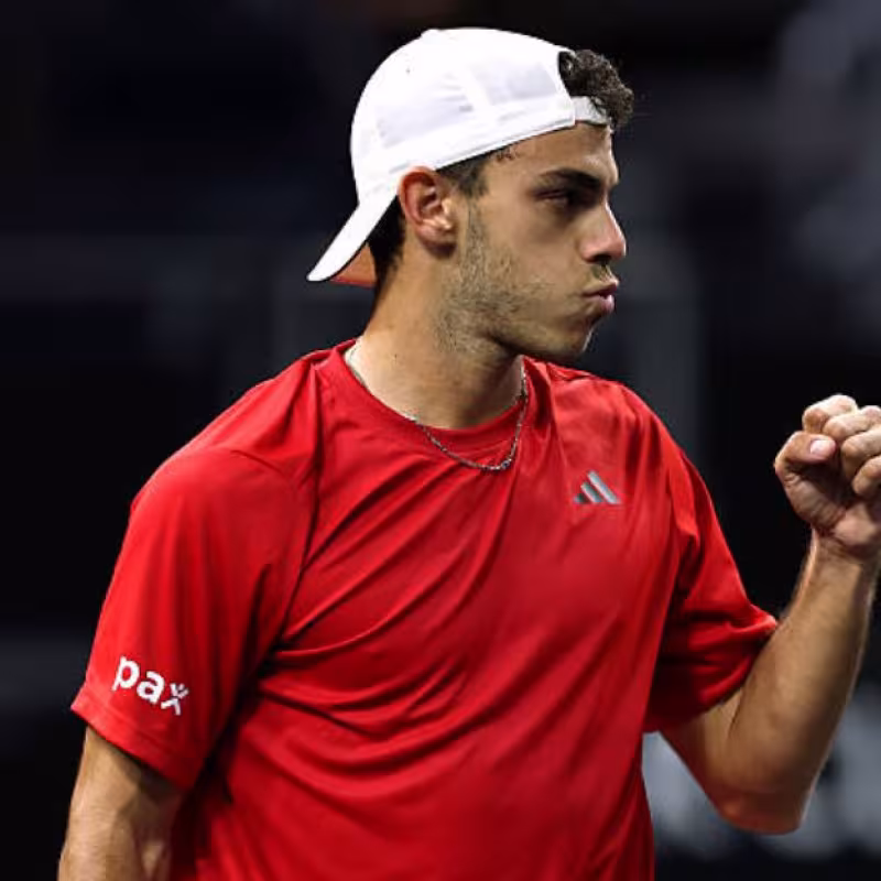 Francisco Cerundolo at the Laver Cup 2025. Photo: Getty
