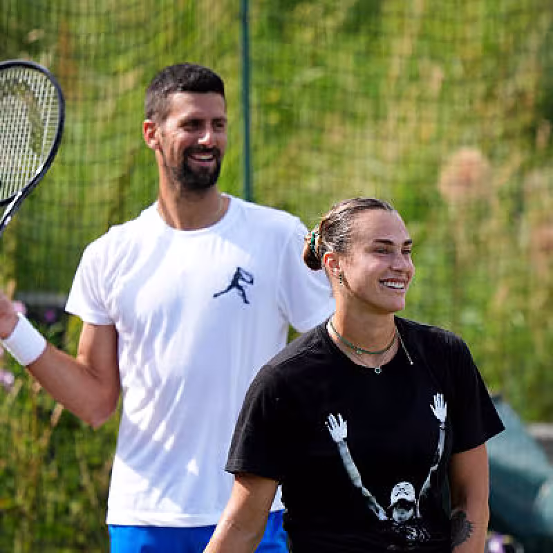 Djokovic and Sabalenka have a magnificent relationship.
