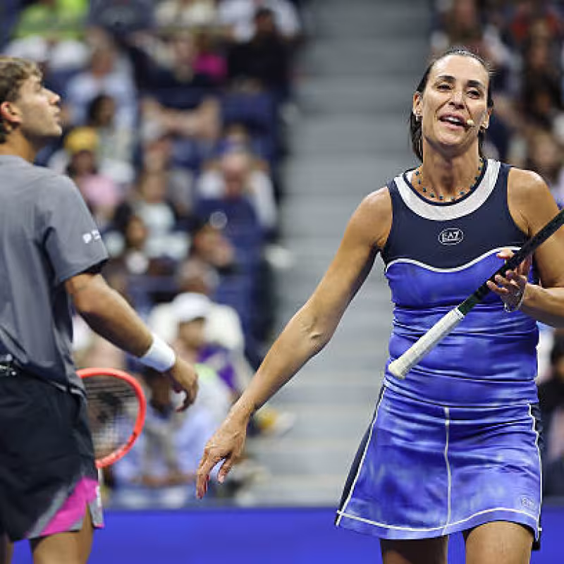 Flavia Pennetta talks about Italian tennis. Photo: Getty