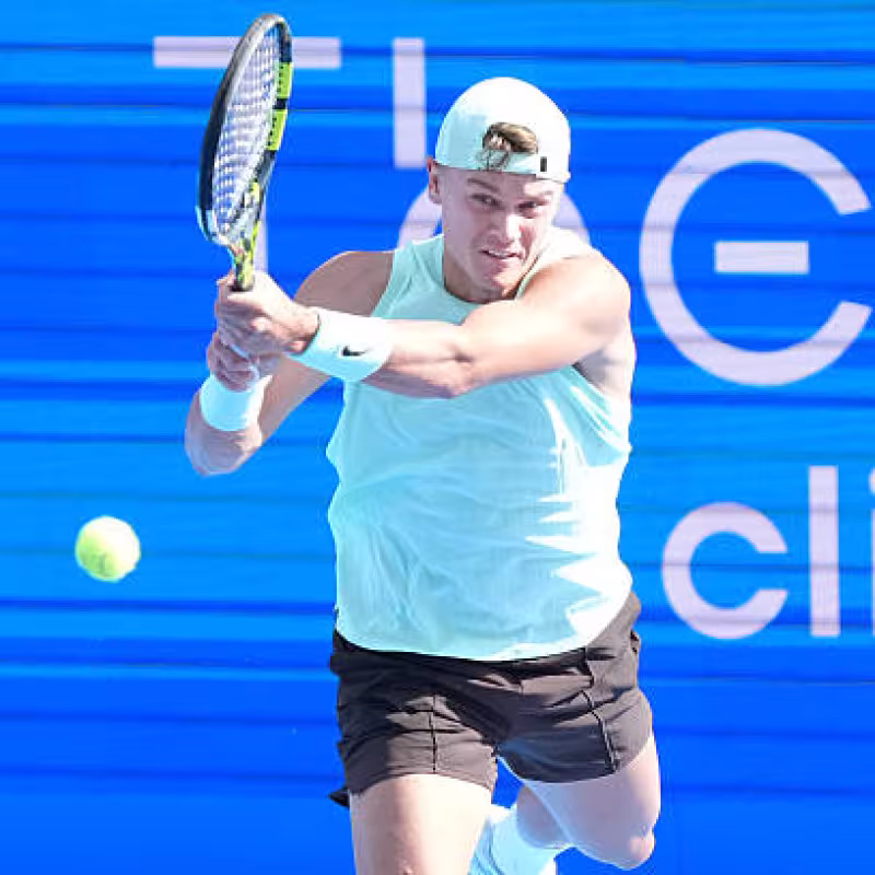 Holger Rune loses in Tokyo. Photo: gettyimages