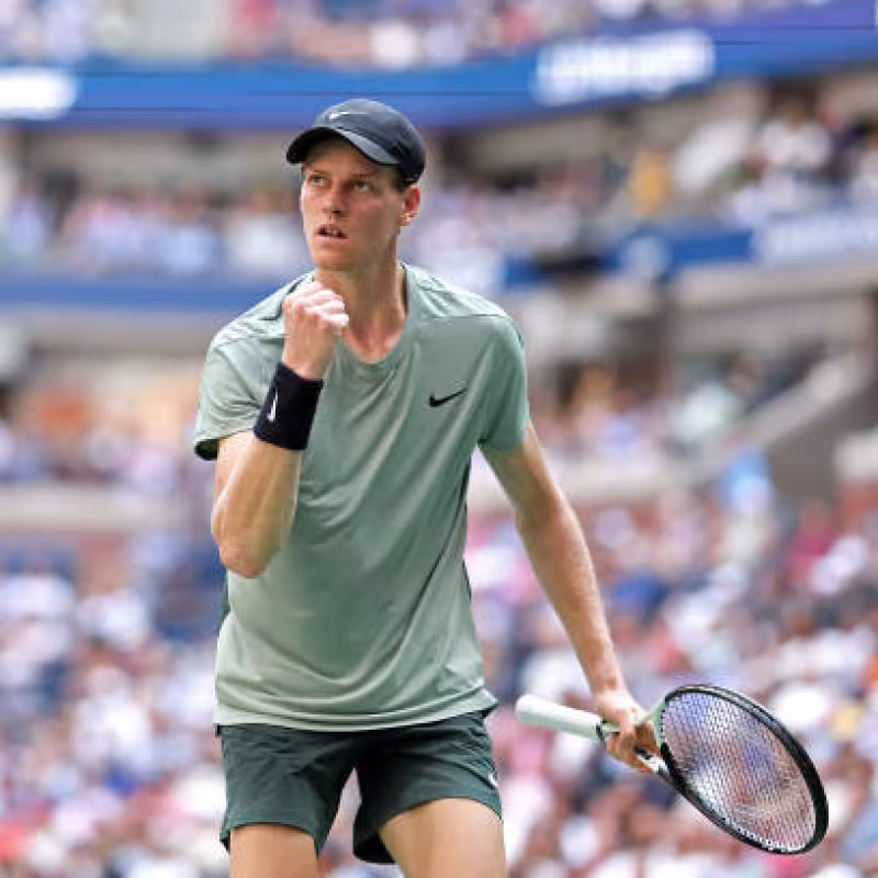 The amusing chat of Jannik Sinner: "I hate to lose." Photo: Getty
