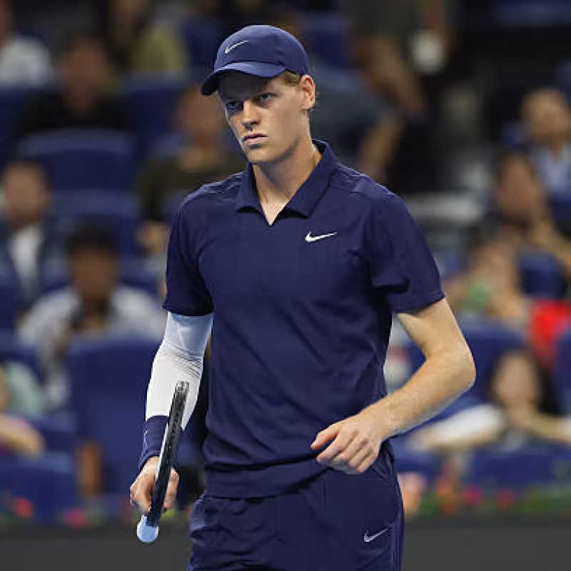 Jannik Sinner, serving statistics. Photo: gettyimages