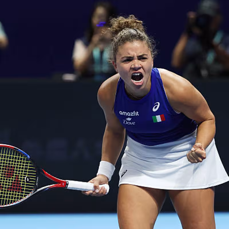 Paolini: "I entered nervously, I couldn't concentrate 100% on my game." Photo: Getty.