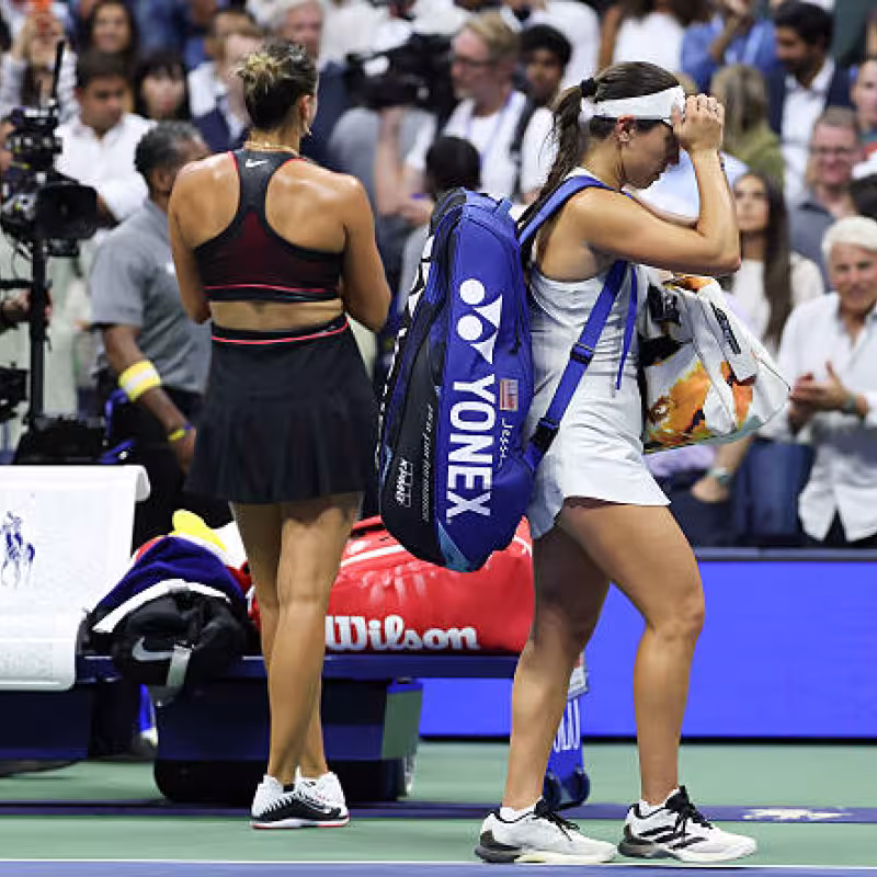 Pegula can't explain her defeat: "I didn't feel like I did anything wrong." Photo: Getty
