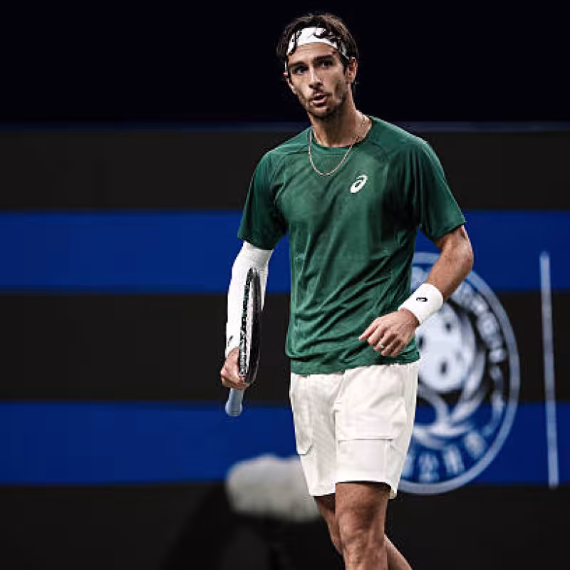 This is the fight for the 2025 ATP Finals: Musetti dives into the battle. Photo: Getty