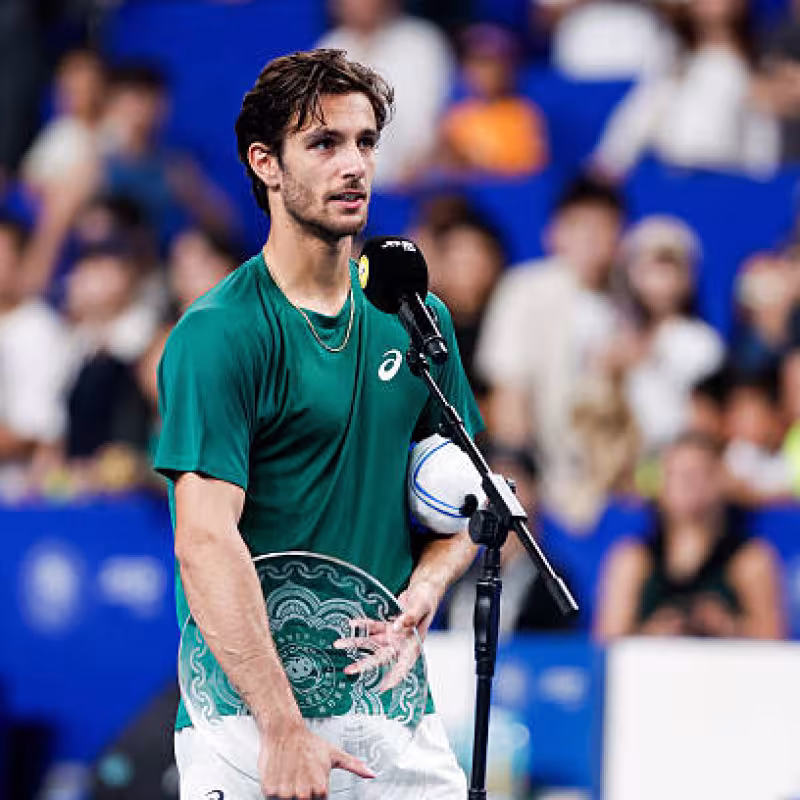 Musetti: "Winning a tournament again is just a matter of time". Photo: Getty