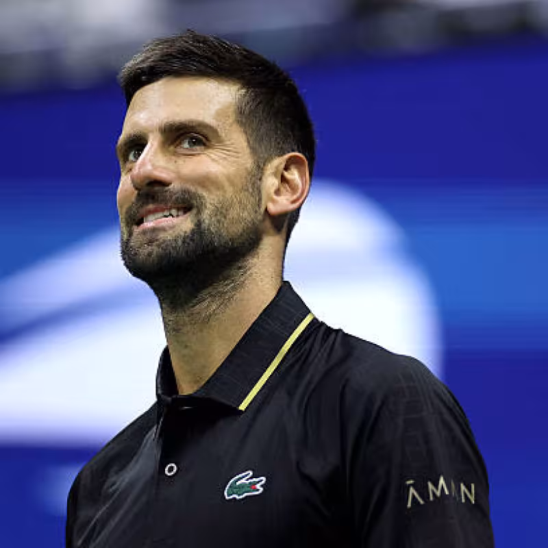 Another day at the office for Djokovic. Photo: Getty