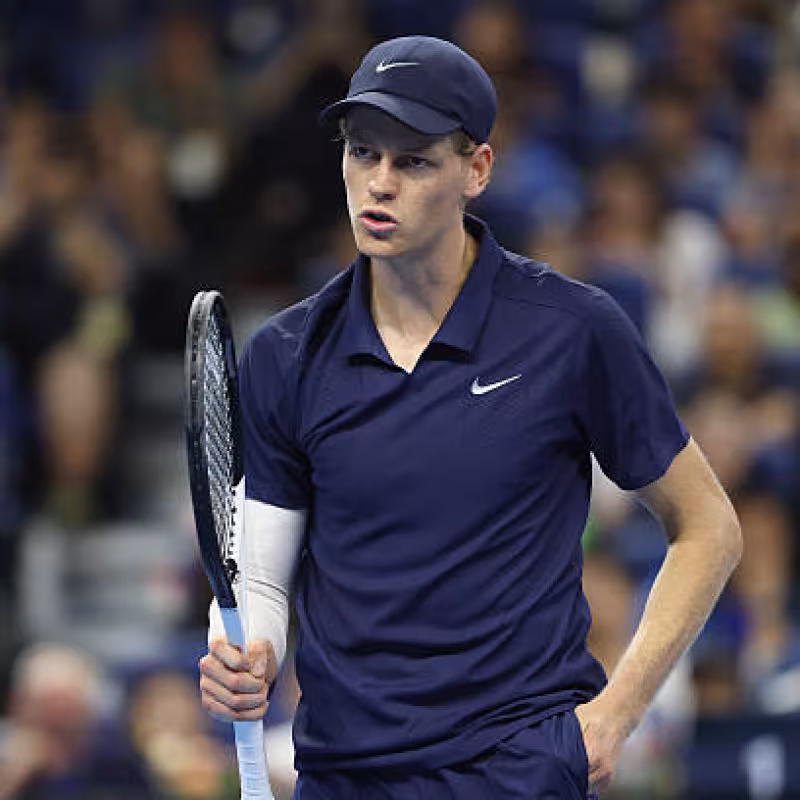 Jannik Sinner started his journey in Beijing with an iron fist. Source: Getty