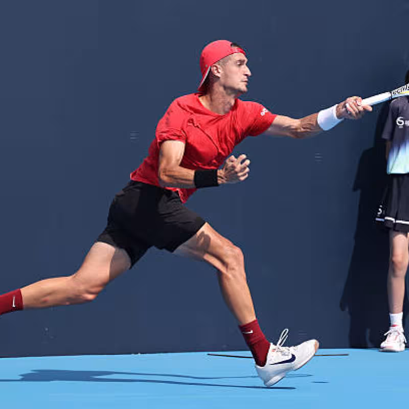 Atmane lives up to favorite status against Zhang and sets up a meeting with Sinner. Photo: Getty