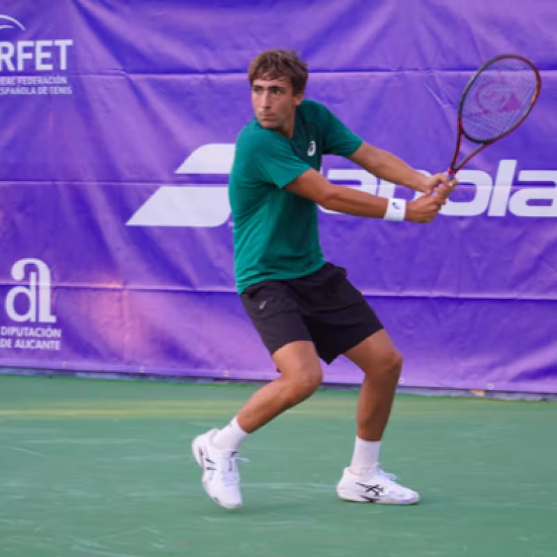 Dani Mérida is already in the quarterfinals of the Villena Challenger. Source: Getty