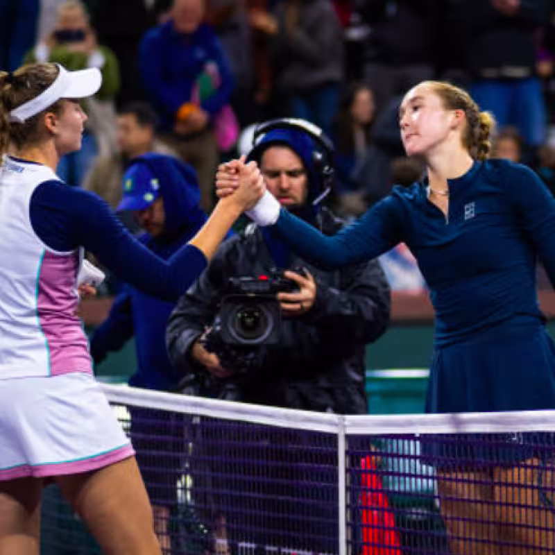 Rybakina against Andreava, the last ticket to the WTA Finals comes out from here. Source: Getty