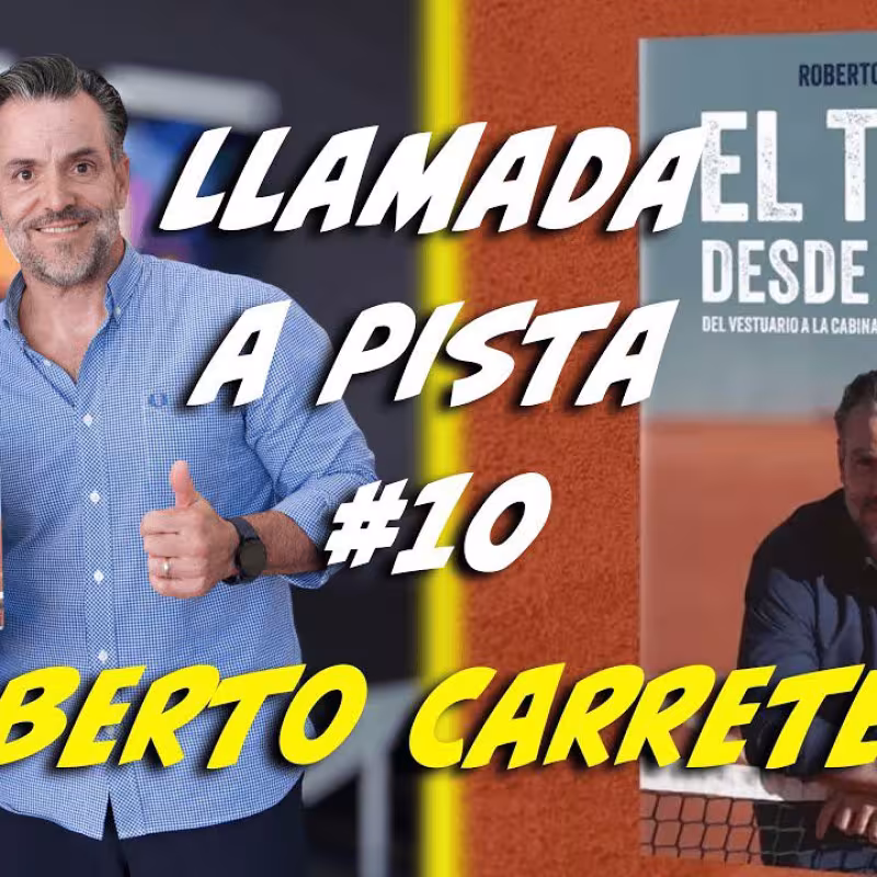 Interview with Roberto Carretero on 'Llamada a pista'. Source: Punto de Break