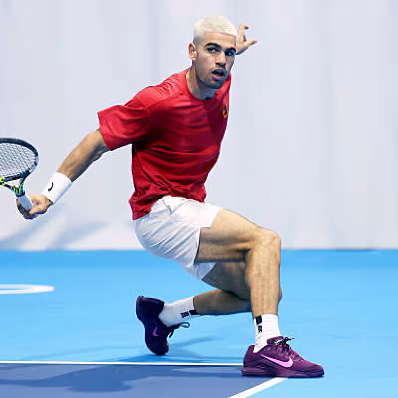 This is the possible draw of Carlos Alcaraz at the Rolex Paris Masters 2025. Photo: Gettyimages