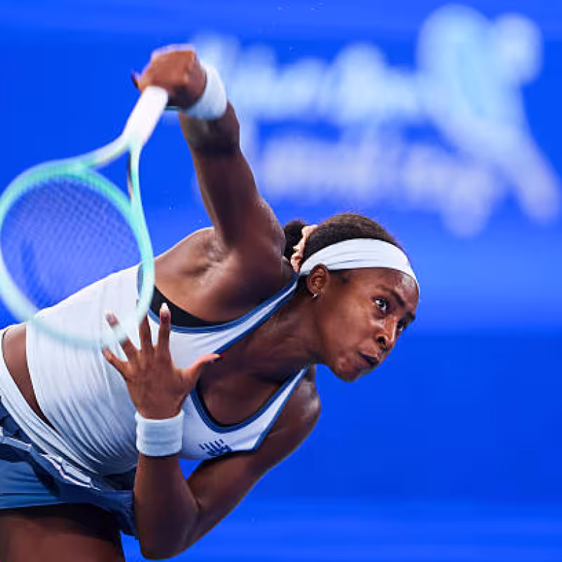 Gauff and the turning point with her serve: "I felt like I didn't want to waste any more time". Photo: Gettyimages