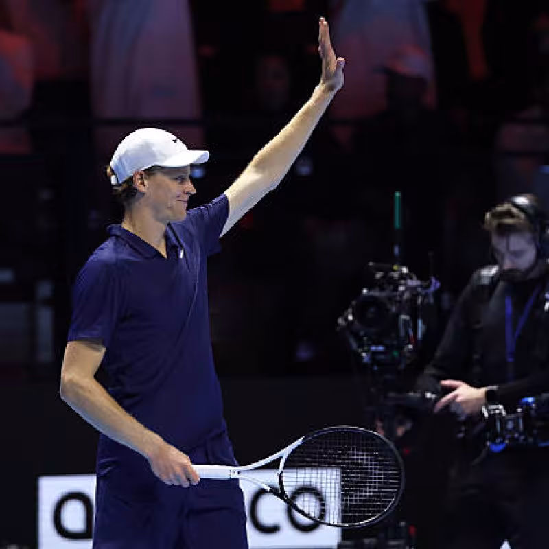 Schedule and where to watch Jannik Sinner's ATP Vienna 2025 round of 16 match. Photo: Gettyimages