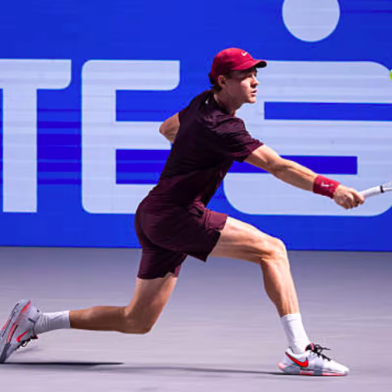 Jannik Sinner defeated Cobolli in Vienna. Source: Getty