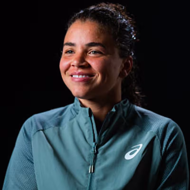 Jasmine Paolini gives her keys to victory against Swiatek. Source: Getty