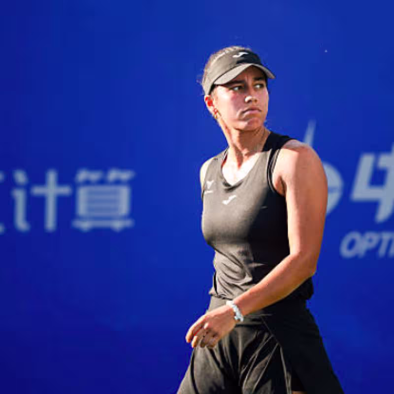 Jessica Bouzas, eliminated in Wuhan. Source: Getty