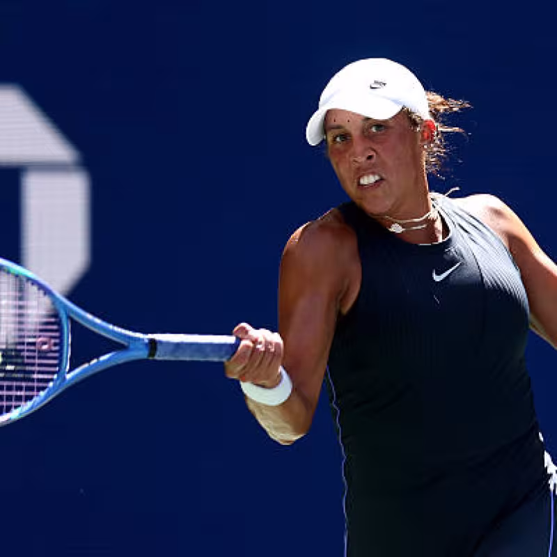 Keys and Anisimova secure their ticket to the WTA Finals. Photo: Gettyimages