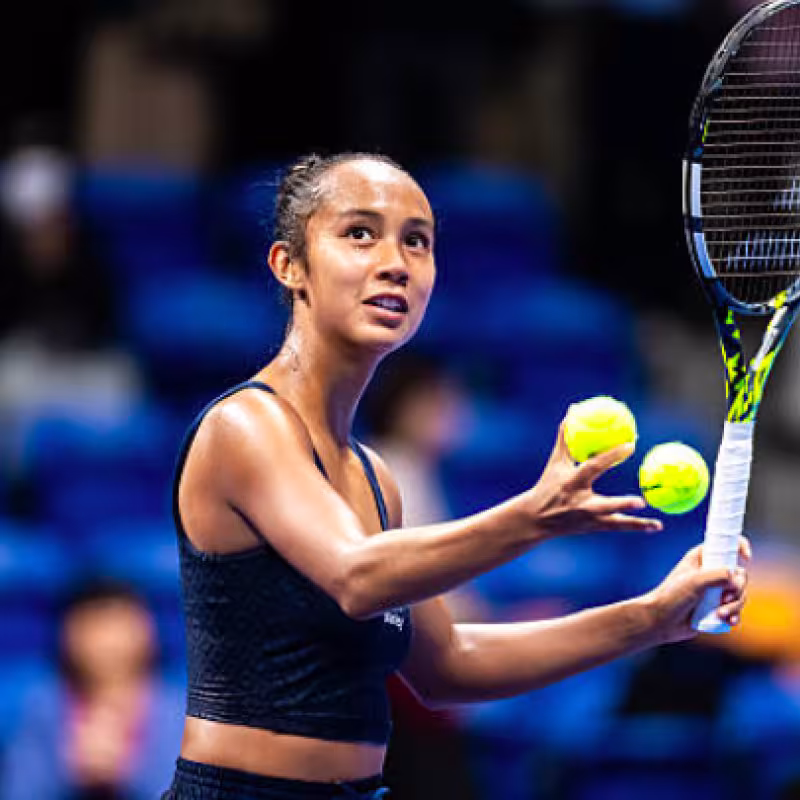 Leylah Fernandez will be Rybakina's first opponent in Tokyo. Source: Getty