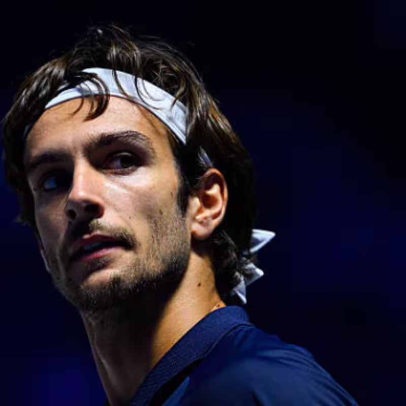 Lorenzo Musetti completes the semifinals in Vienna. Source: Getty
