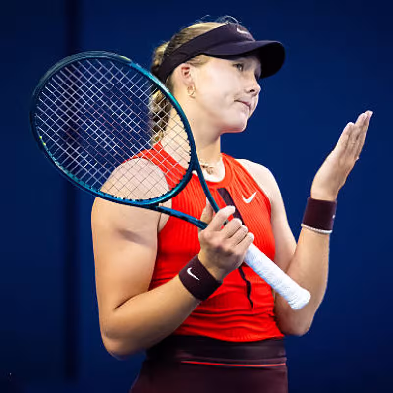 WTA Ningbo 2025. Andreeva continues in free fall: loses to Zhu and puts her presence in the WTA Finals in jeopardy. Photo: Gettyimages