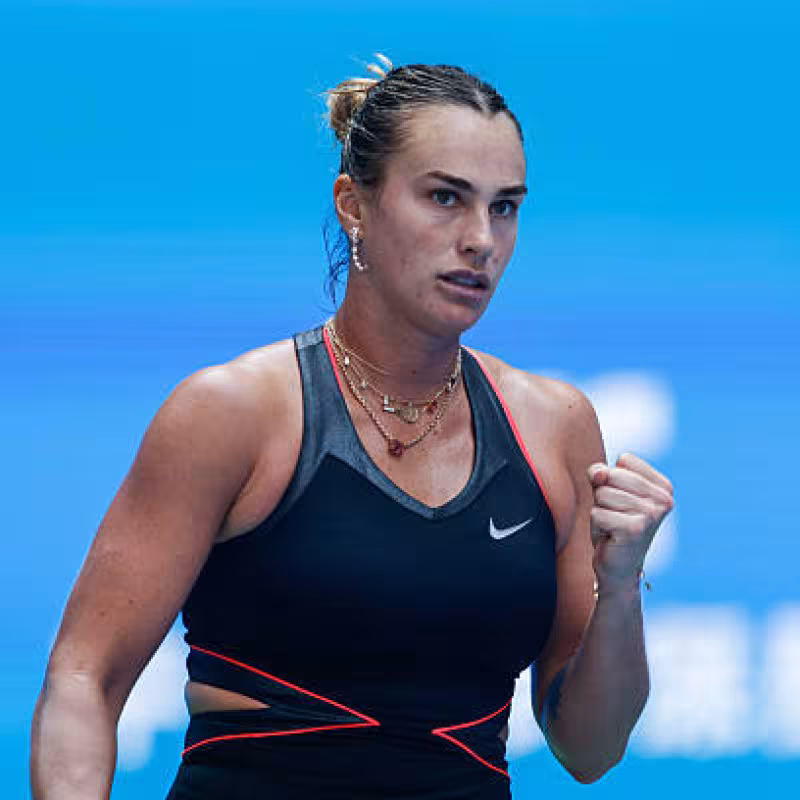 Sabalenka: "Matching Serena Williams' Grand Slam titles will be very difficult". Photo: Getty Images