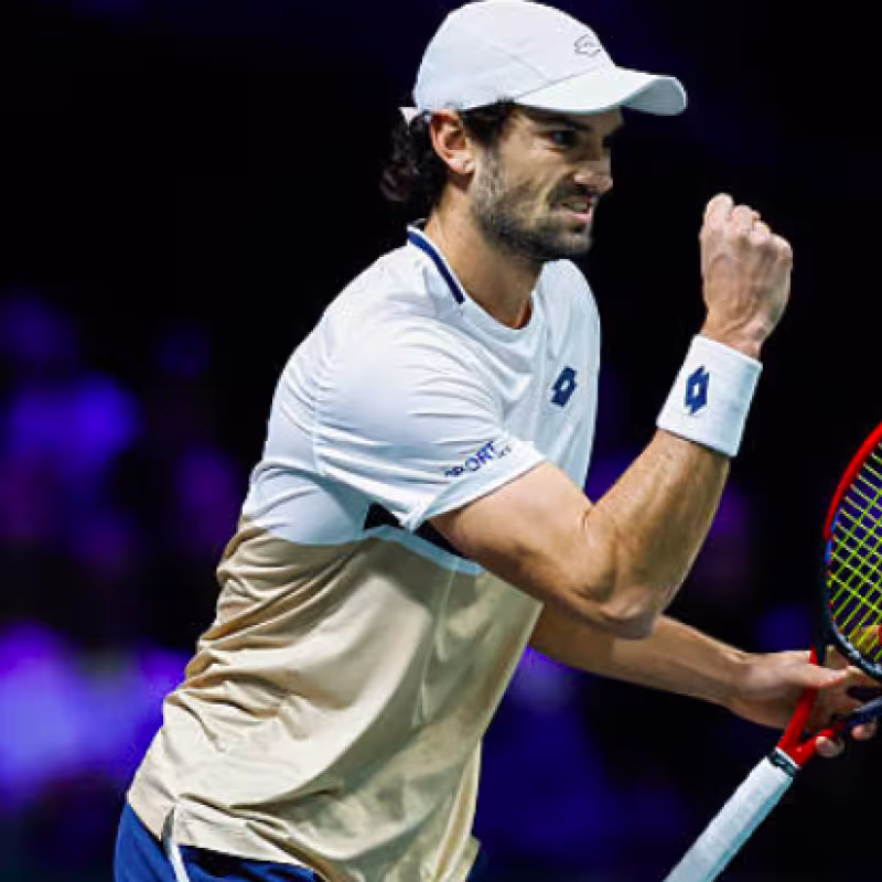 Valentin Vacherot defeats Rinderknech again. Source: Getty