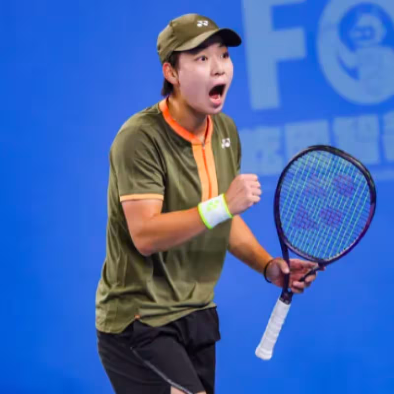 WTA Jiujiang 2025. Bai remains as the last local hope. Source: Getty