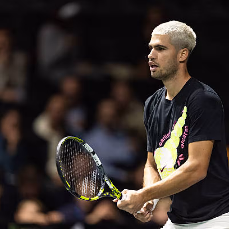 Carlos Alcaraz, aim to win in Paris. Photo: gettyimages