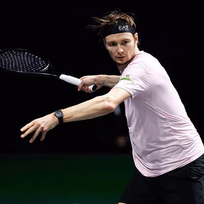 Alexander Bublik, slow pace of Paris court. Photo: gettyimages