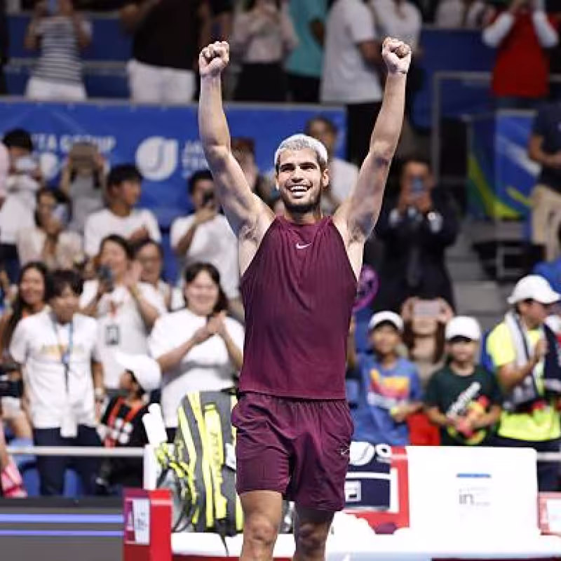 Carlos Alcaraz, how long will he be the world number 1. Photo: gettyimages