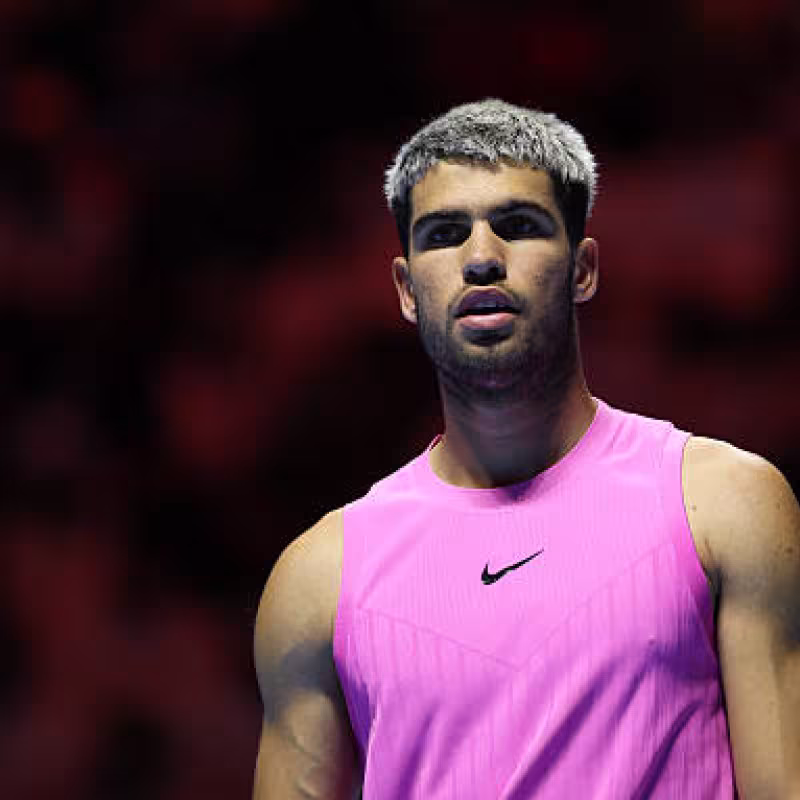 Carlos Alcaraz, best version. Photo: gettyimages