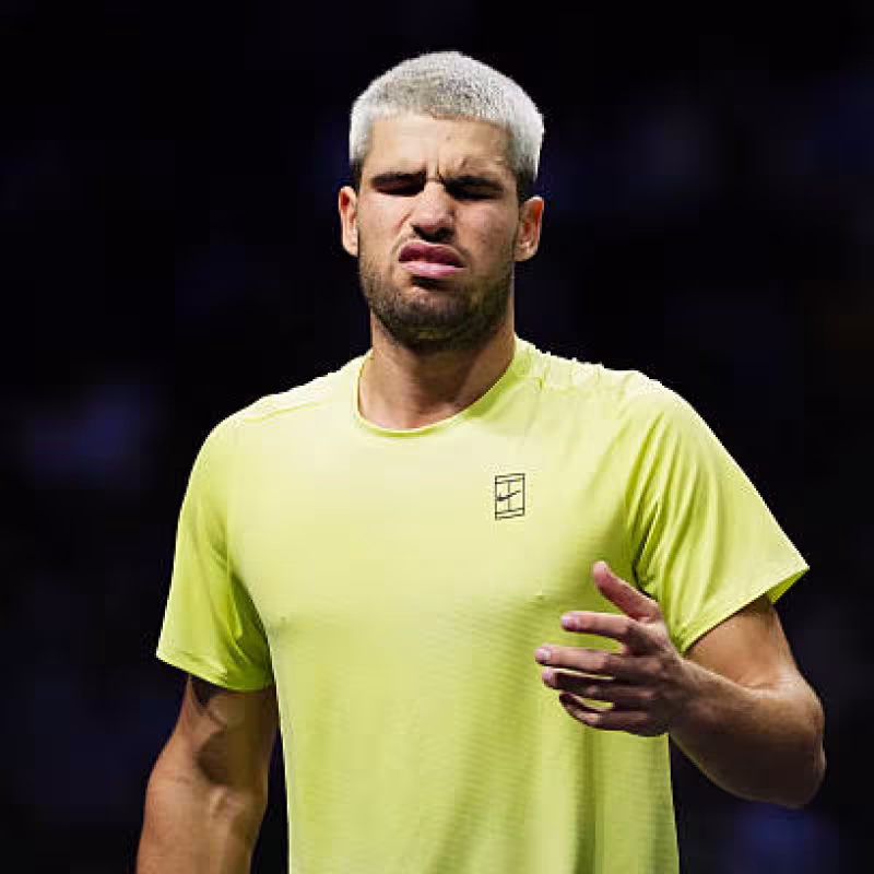 Carlos Alcaraz, consequences in ATP ranking after defeat in Paris. Photo: gettyimages