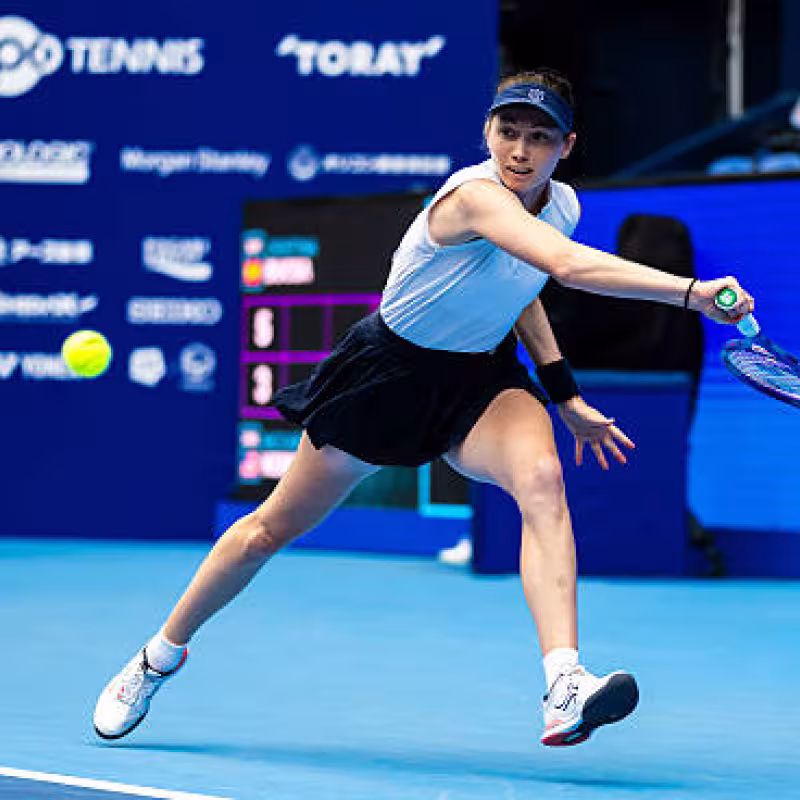 Cristina Bucsa, defeated in Tokyo. Photo: gettyimages