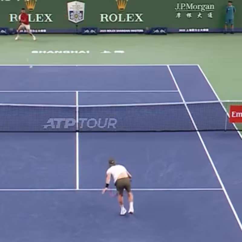 Novak Djokovic, brutal defense. Photo: gettyimages