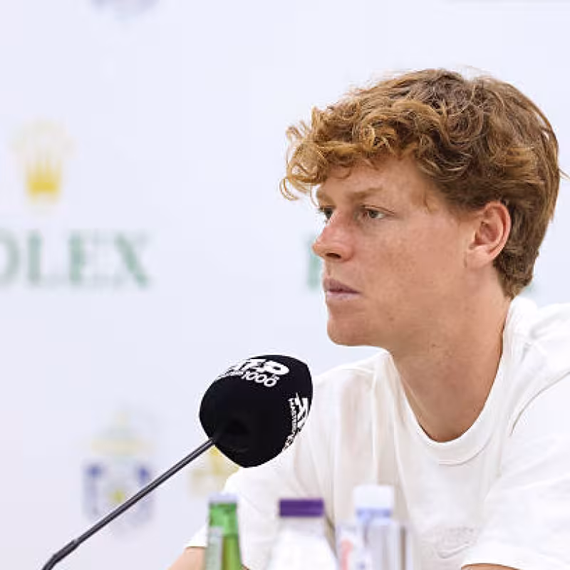Jannik Sinner, debut in Shanghai. Photo: gettyimages