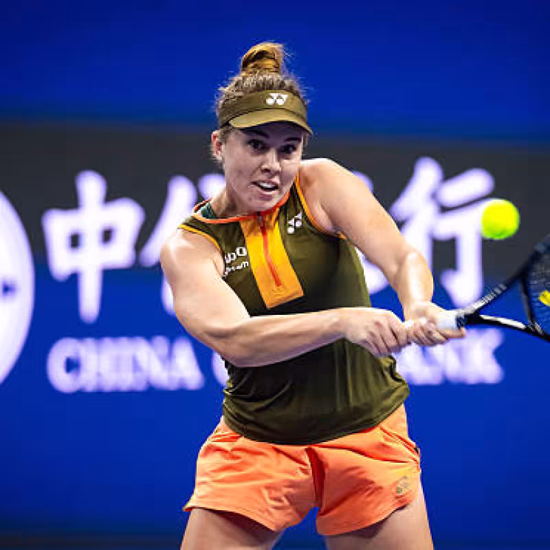 Linda Noskova defeats Pegula in Beijing. Photo: gettyimages