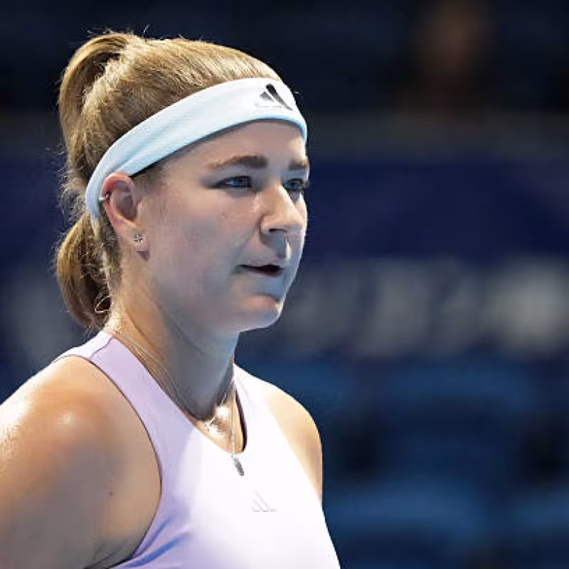 Karolina Muchova started her path in Tokyo with a victory.