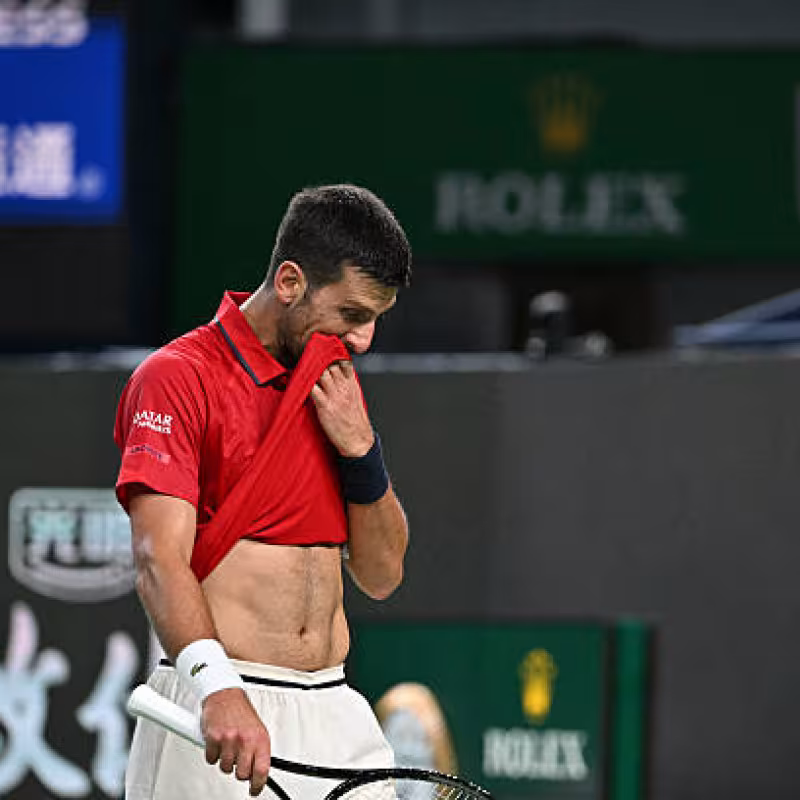 Novak Djokovic, schedule where to watch in Shanghai against Vacherot. Photo: gettyimages.