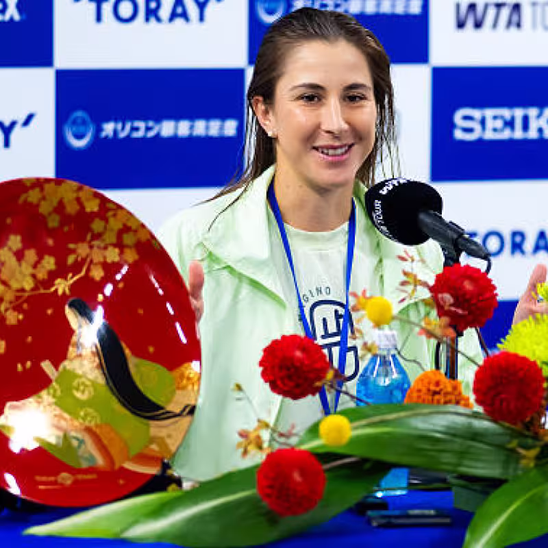 WTA Ranking: Bencic dangerously approaching Top 10. Photo: Getty.